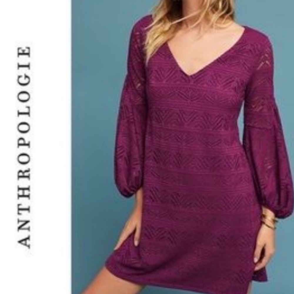 Anthro’s Maeve Leila lace dress